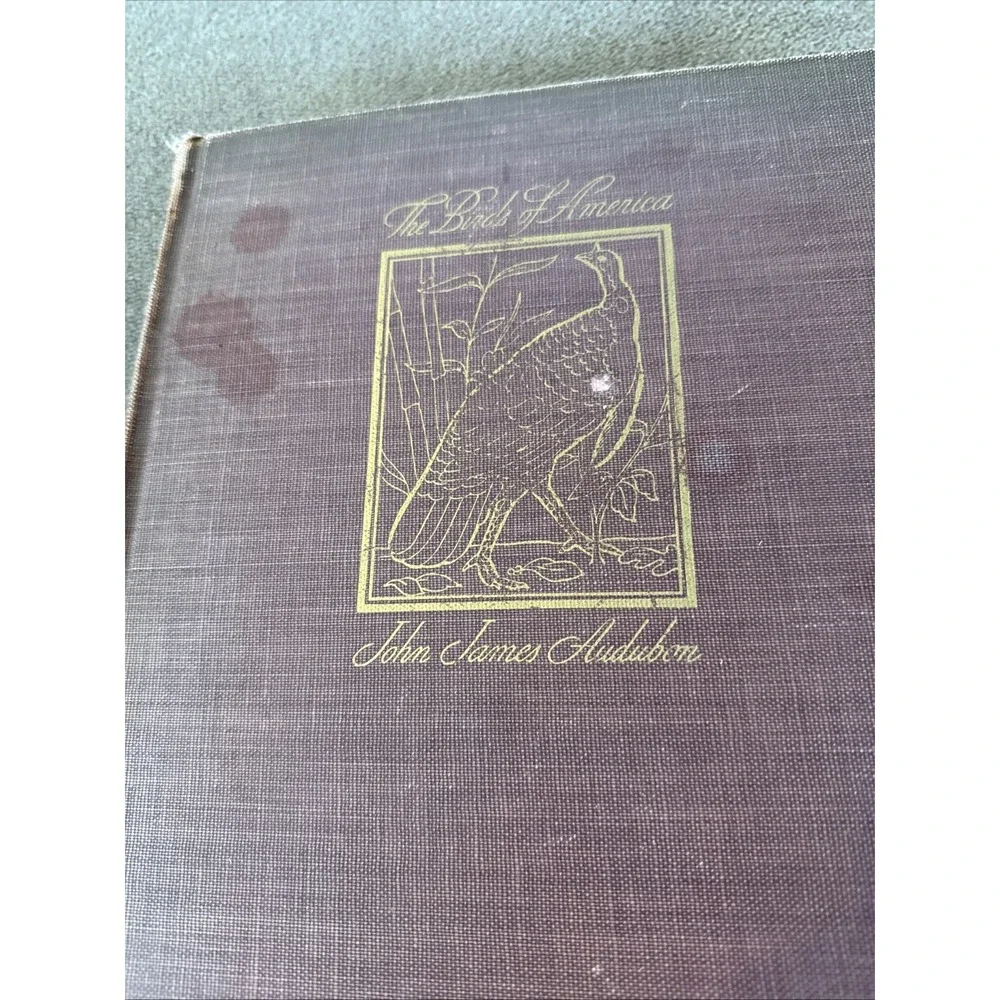 SIGNED Audubon The Birds of America 1941 ED color illustrations (TD)